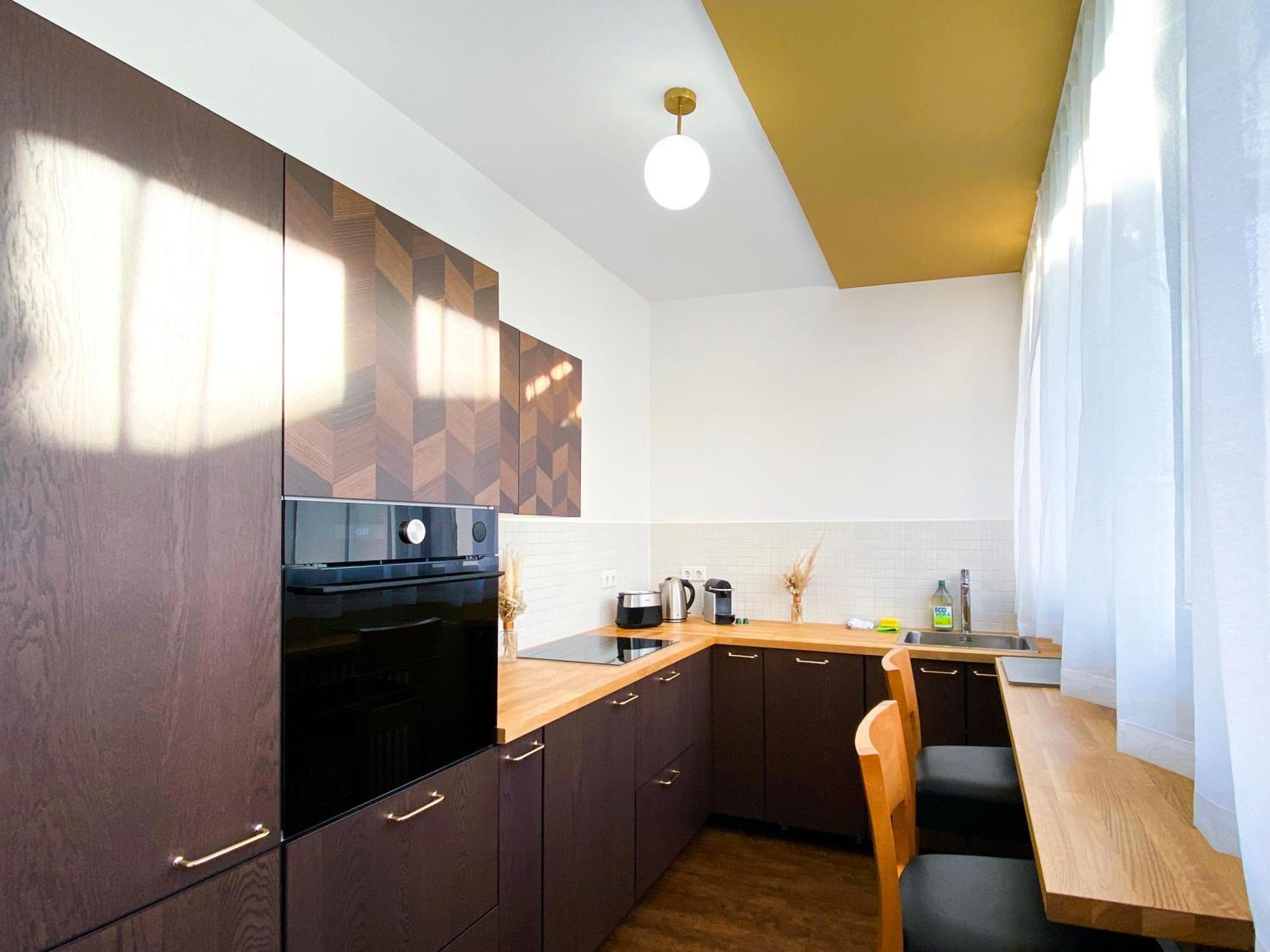 Exklusives Leipzig City Apartment Sunrise Esterno foto