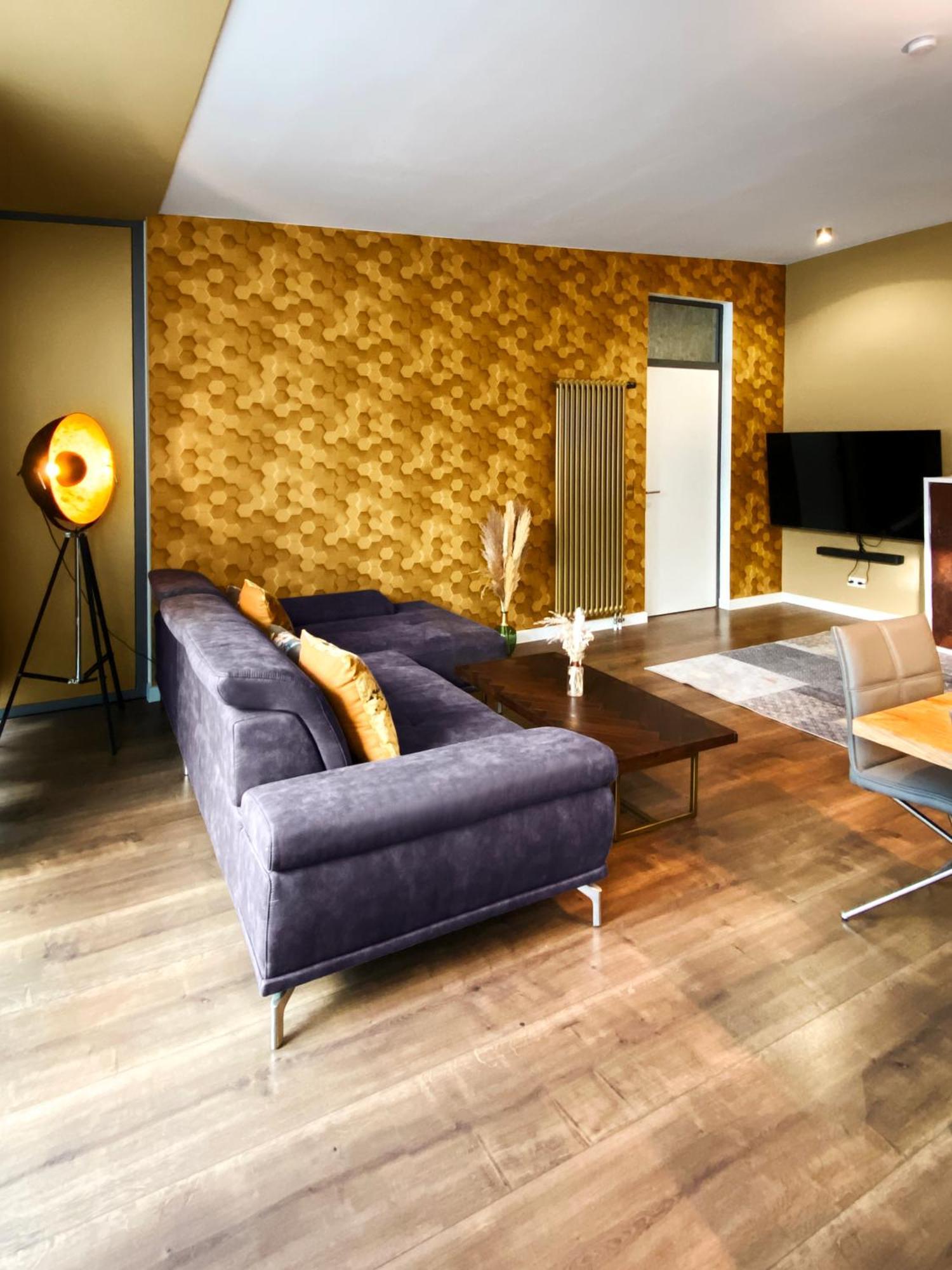 Exklusives Leipzig City Apartment Sunrise Esterno foto