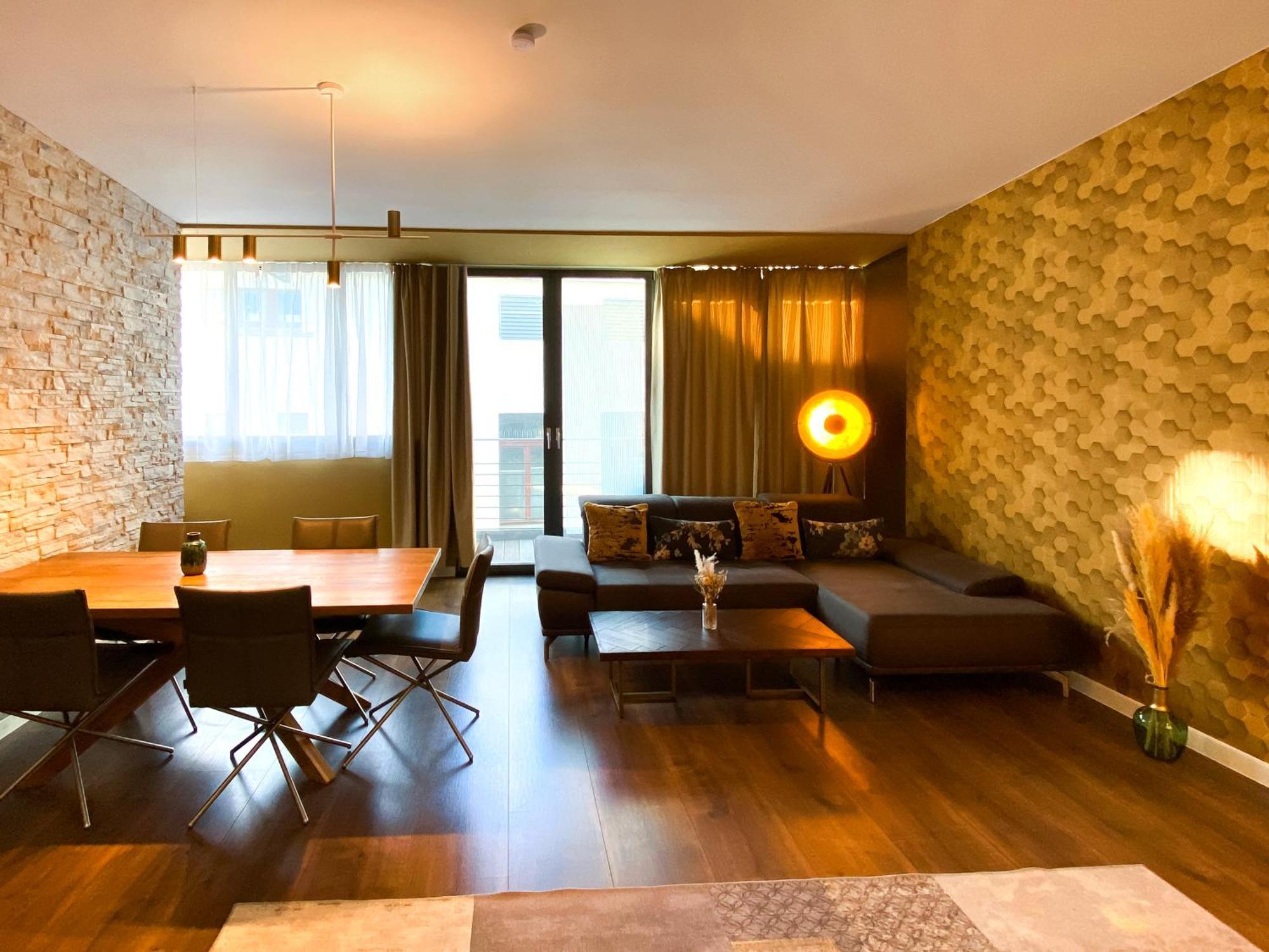 Exklusives Leipzig City Apartment Sunrise Esterno foto