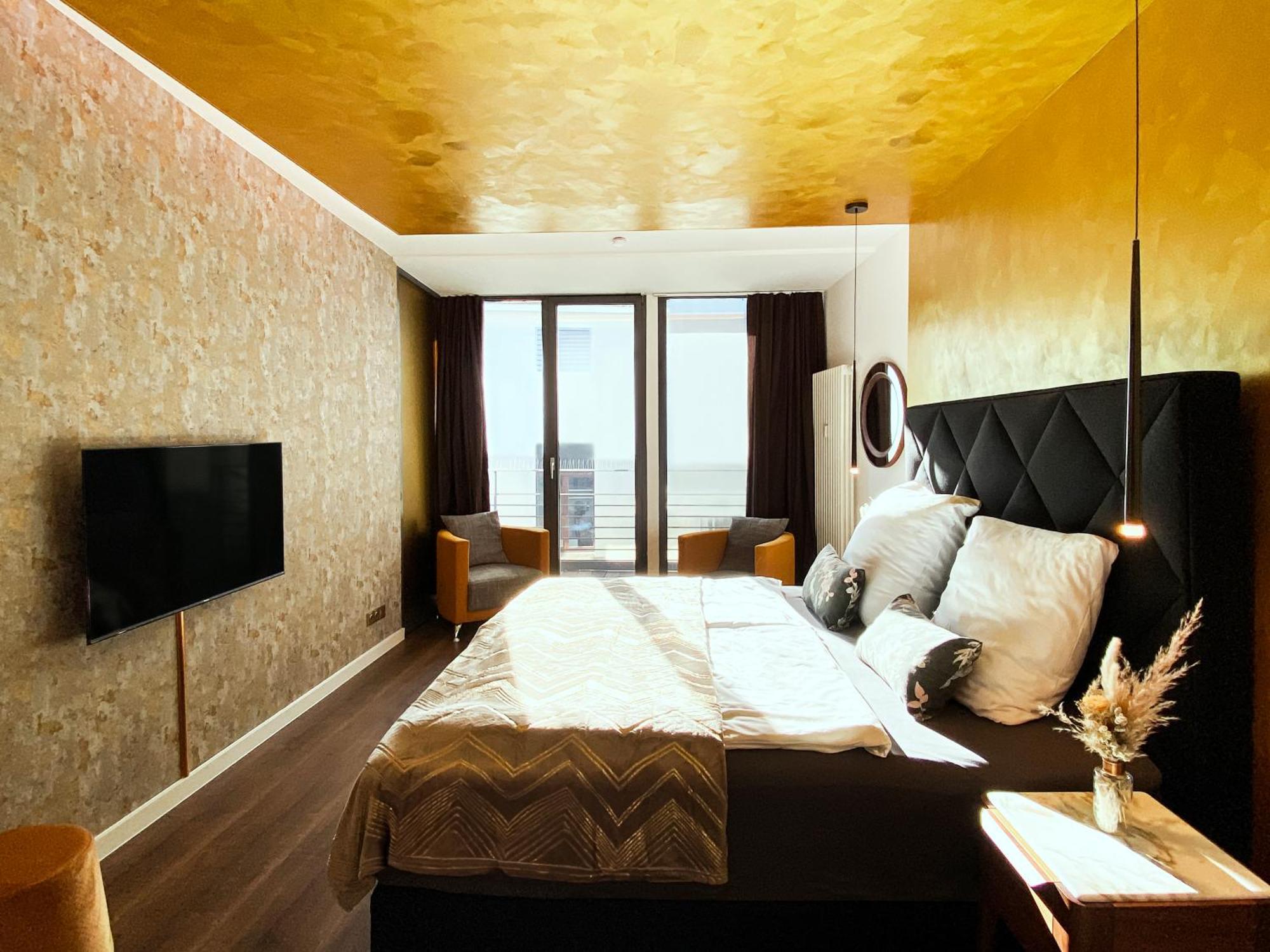 Exklusives Leipzig City Apartment Sunrise Esterno foto