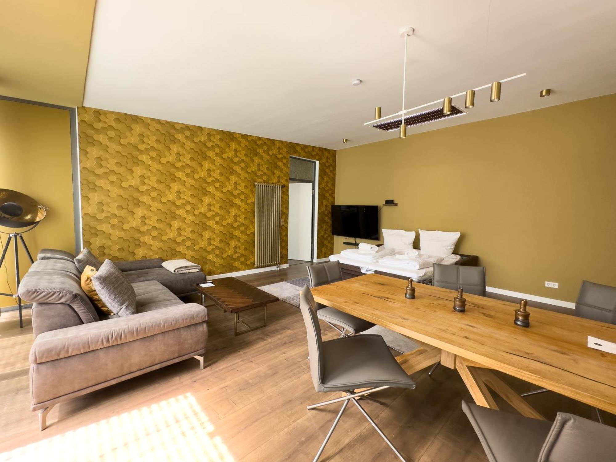 Exklusives Leipzig City Apartment Sunrise Esterno foto