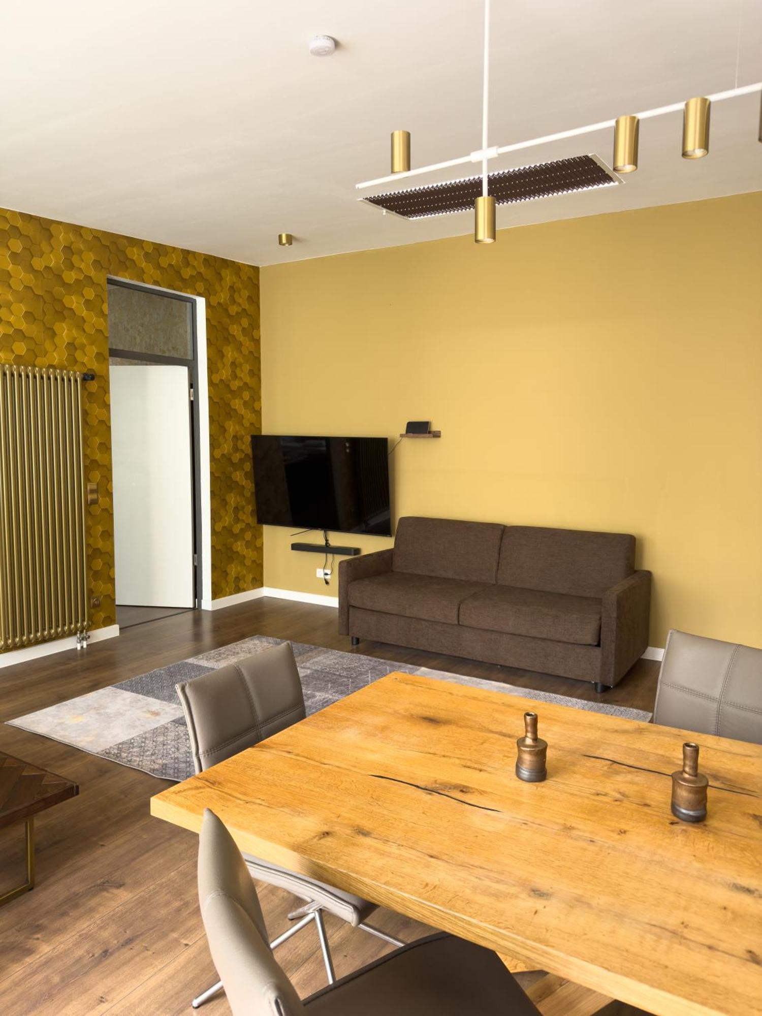Exklusives Leipzig City Apartment Sunrise Esterno foto