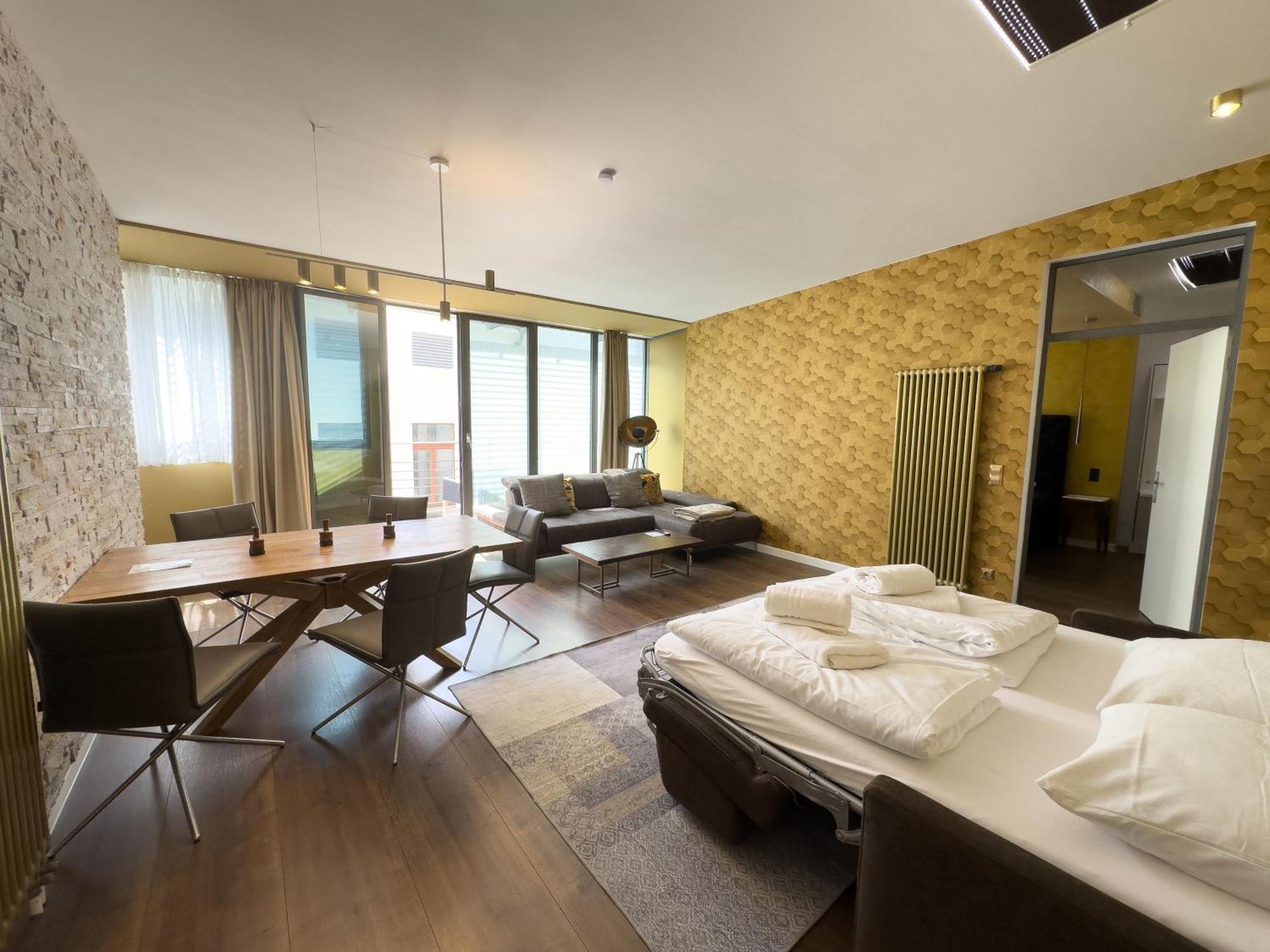 Exklusives Leipzig City Apartment Sunrise Esterno foto