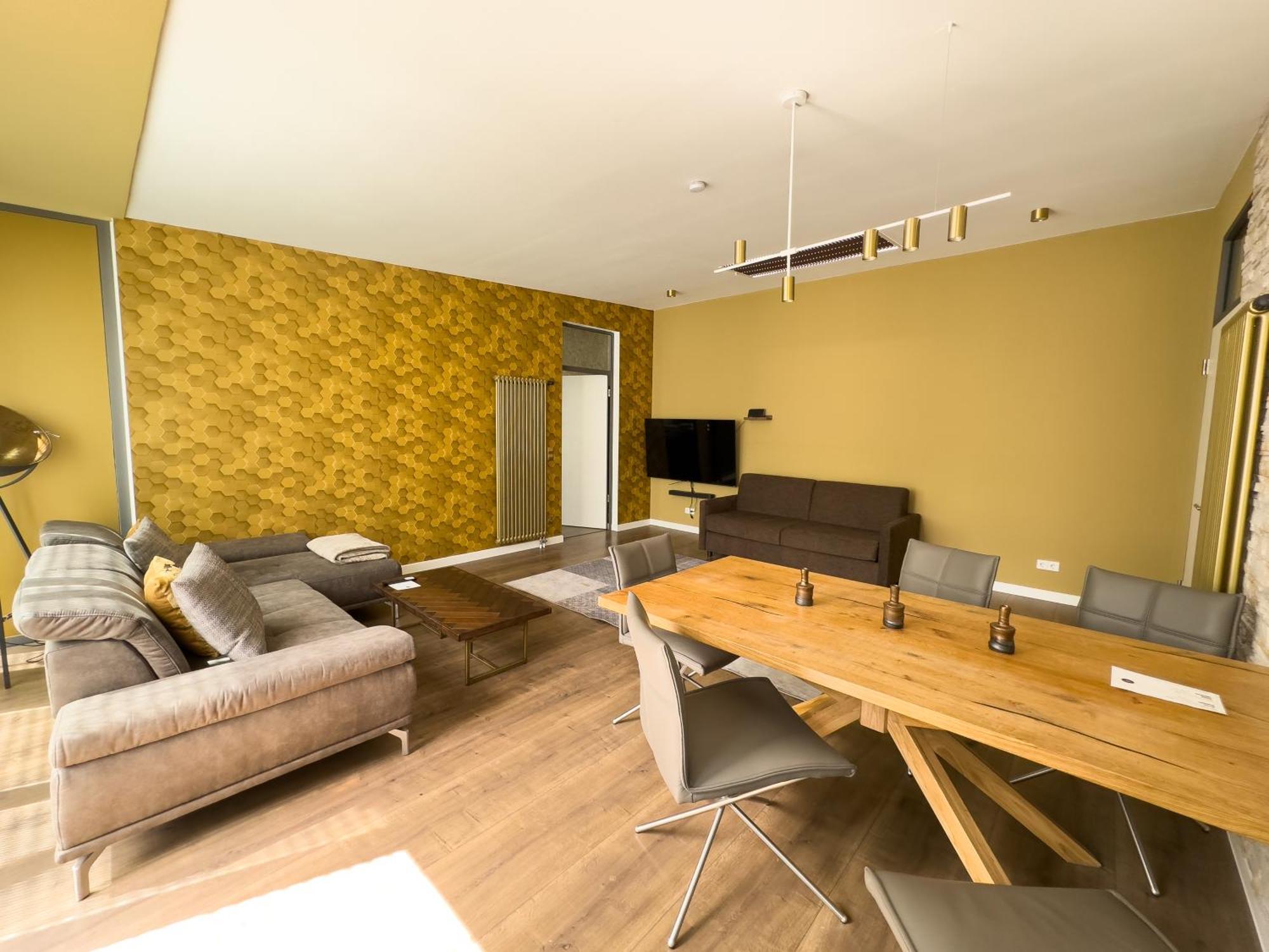 Exklusives Leipzig City Apartment Sunrise Esterno foto