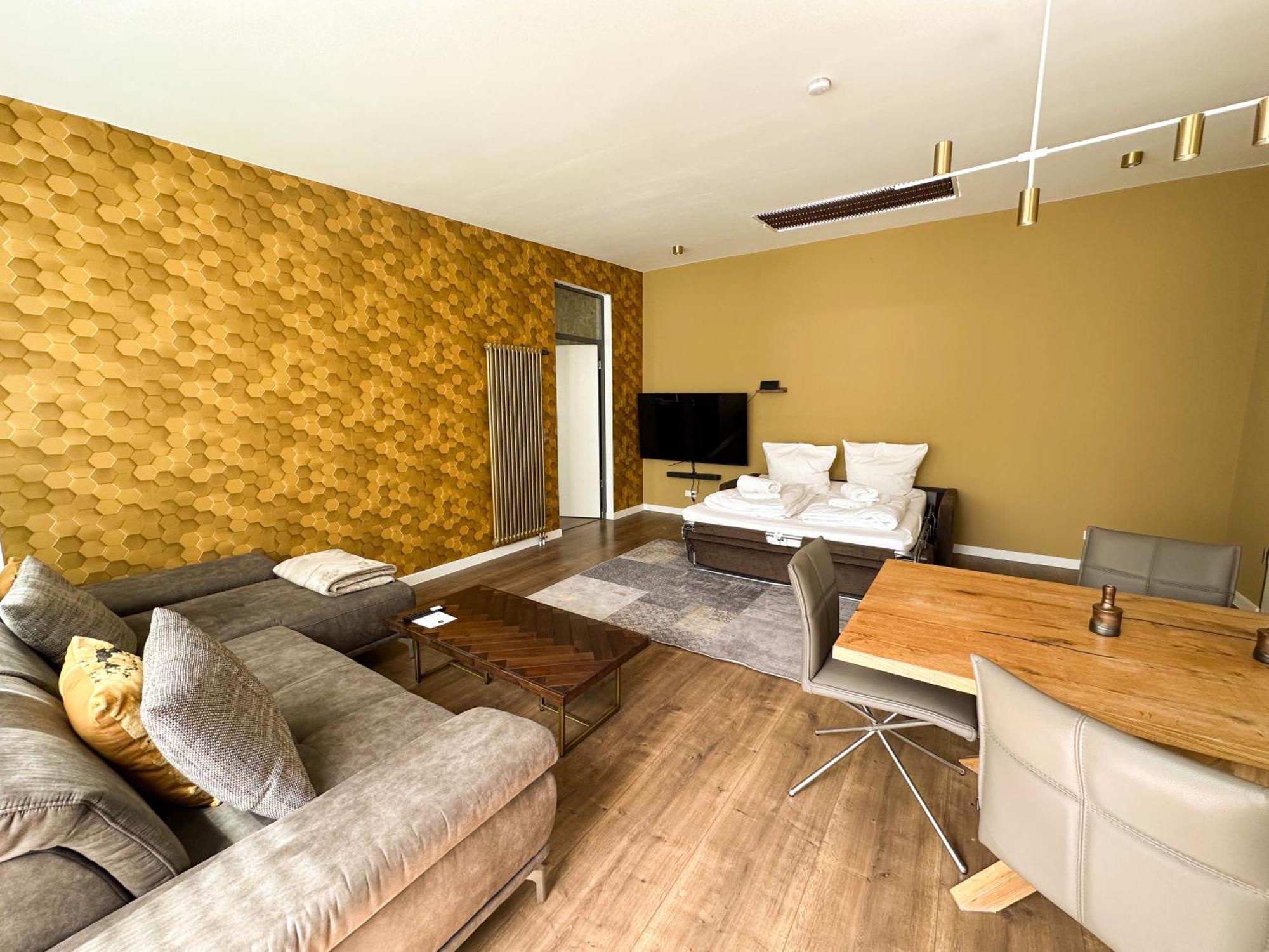 Exklusives Leipzig City Apartment Sunrise Esterno foto