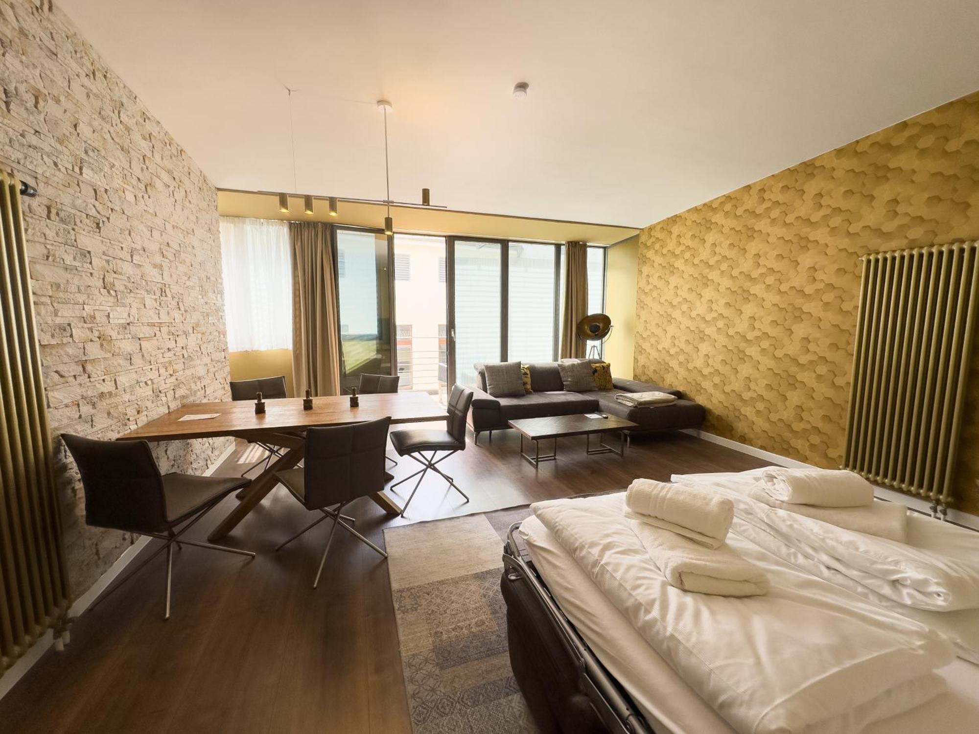 Exklusives Leipzig City Apartment Sunrise Esterno foto