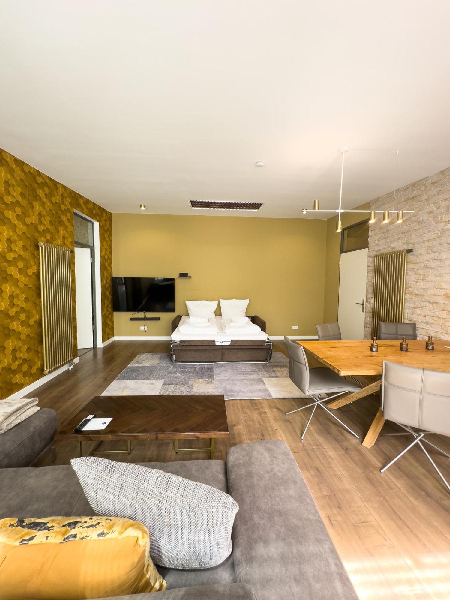 Exklusives Leipzig City Apartment Sunrise Esterno foto